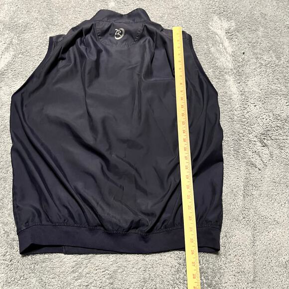 Zero Restriction Golf Full Zip Vest Mens Medium Blue Bull Performance - Picture 6 of 8